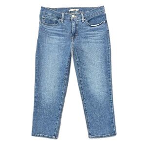 Levi’s 311 Shaping Skinny Capri Jeans Women’s Size 30 Blue Stretch